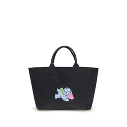 SHOPPER XXL POCKET DOG PRINT Ganni