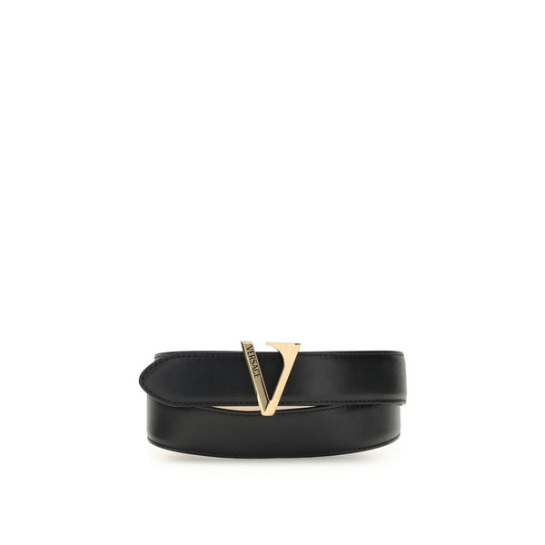 Calfskin V Belt Versace