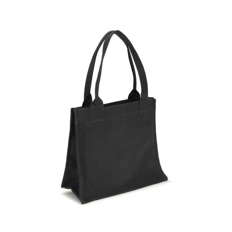 Logo canvas Tote Bag Ganni