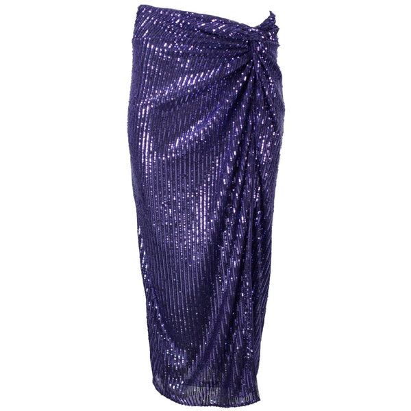 Purple Polyester Skirt PINKO