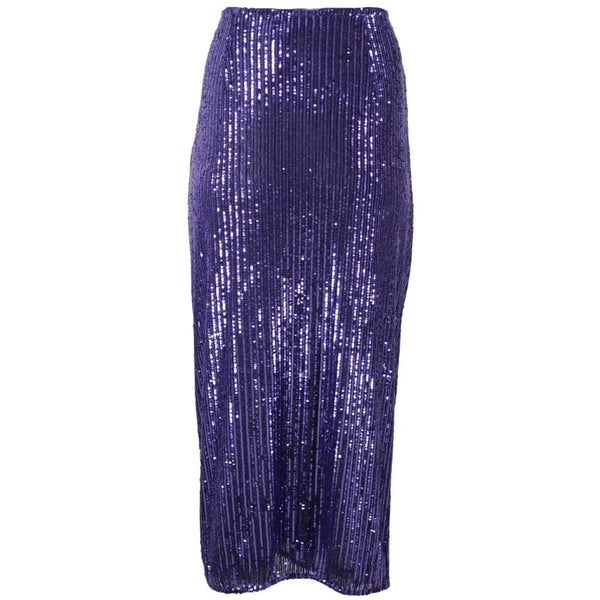 Purple Polyester Skirt PINKO