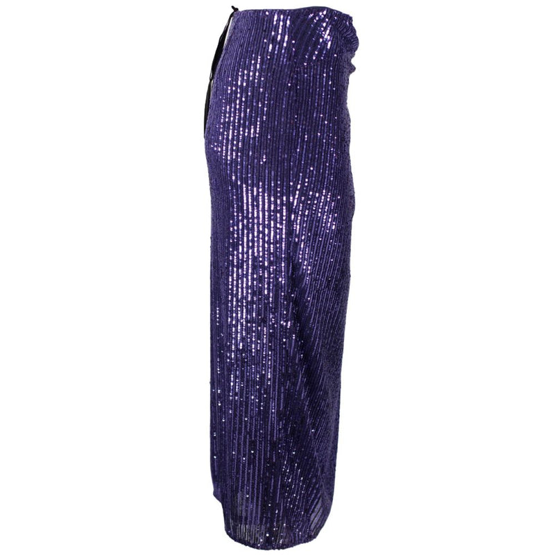 Purple Polyester Skirt PINKO
