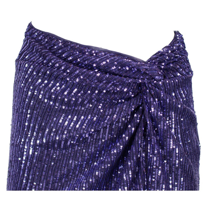 Purple Polyester Skirt PINKO