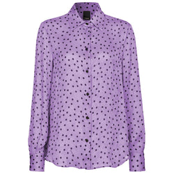 Purple Polyester Shirt PINKO