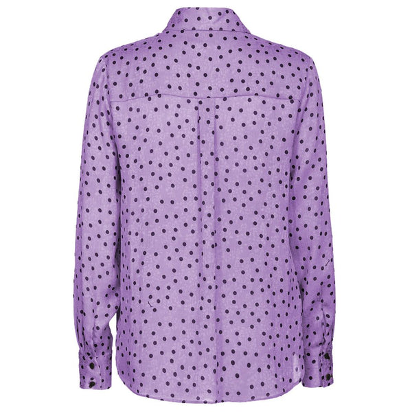 Purple Polyester Shirt PINKO