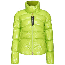 Green Polyamide Jackets & Coat PINKO