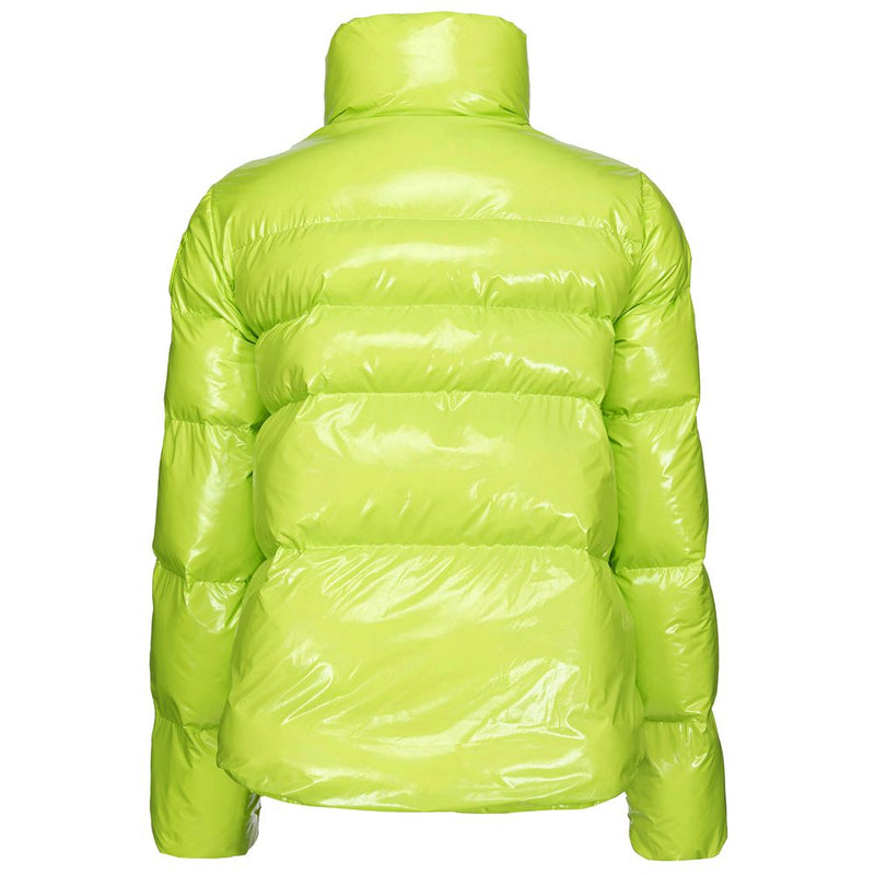 Green Polyamide Jackets & Coat PINKO