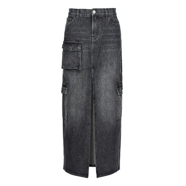 Black Cotton Skirt PINKO
