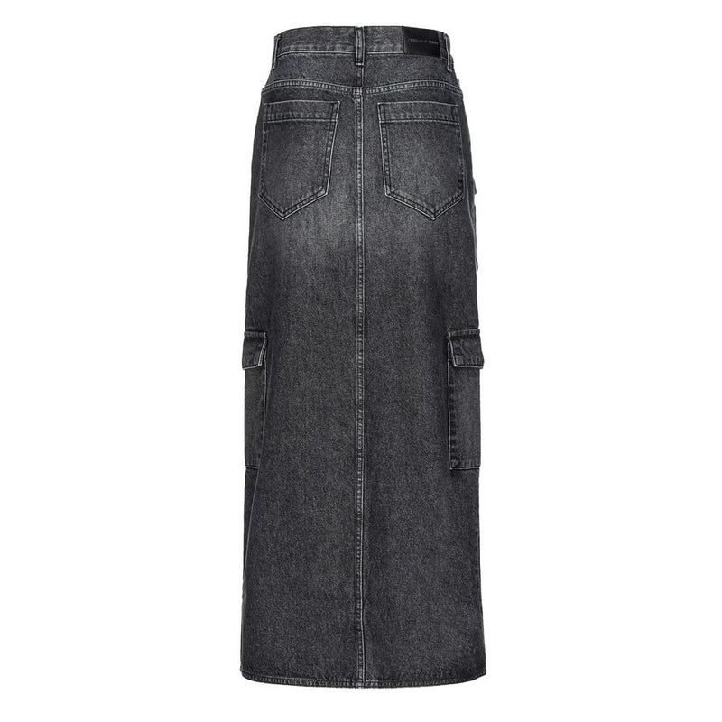 Black Cotton Skirt PINKO