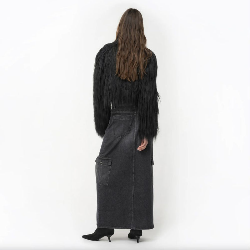 Black Cotton Skirt PINKO