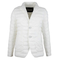 White Polyamide Jacket Herno