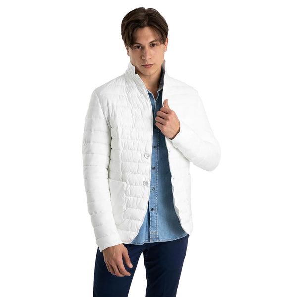 White Polyamide Jacket Herno