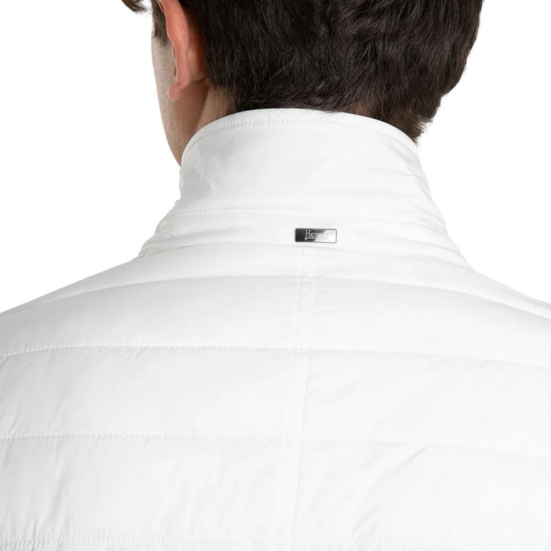 White Polyamide Jacket Herno
