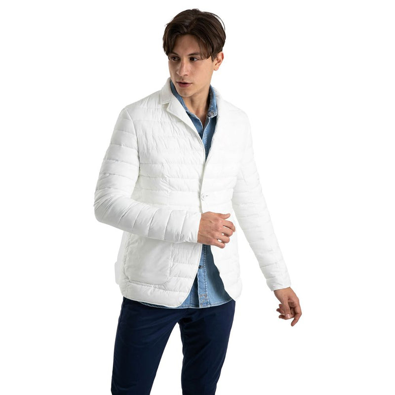 White Polyamide Jacket Herno