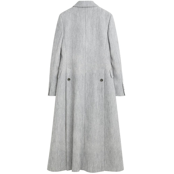 Gray Wool Jackets & Coat Made in Italy