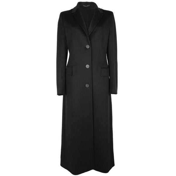 Black Wool Jackets & Coat Made in Italy