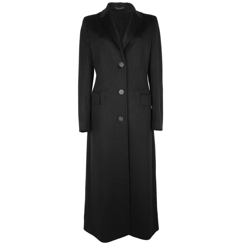 Black Wool Jackets & Coat Made in Italy