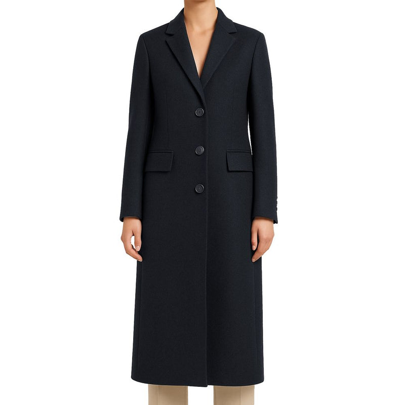 Black Wool Jackets & Coat Made in Italy