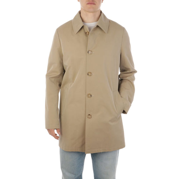 Beige Cotton Jacket Aquascutum