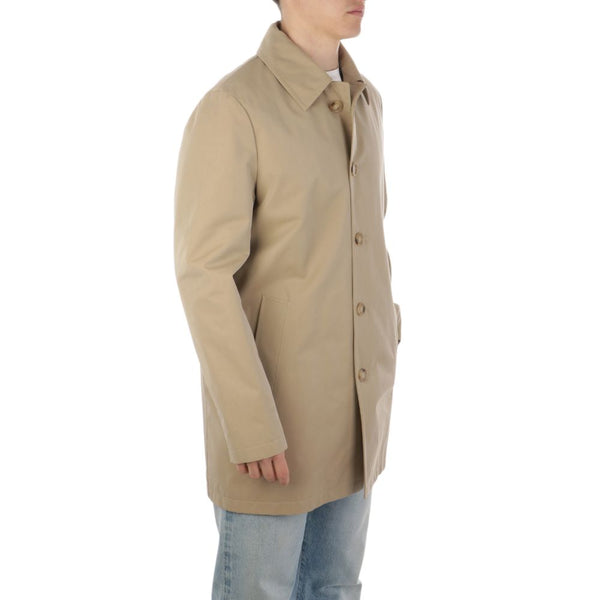 Beige Cotton Jacket Aquascutum