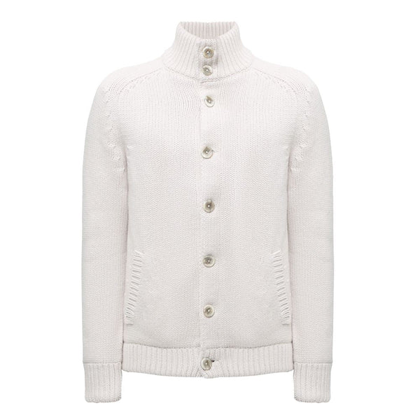 White Wool Jacket Herno