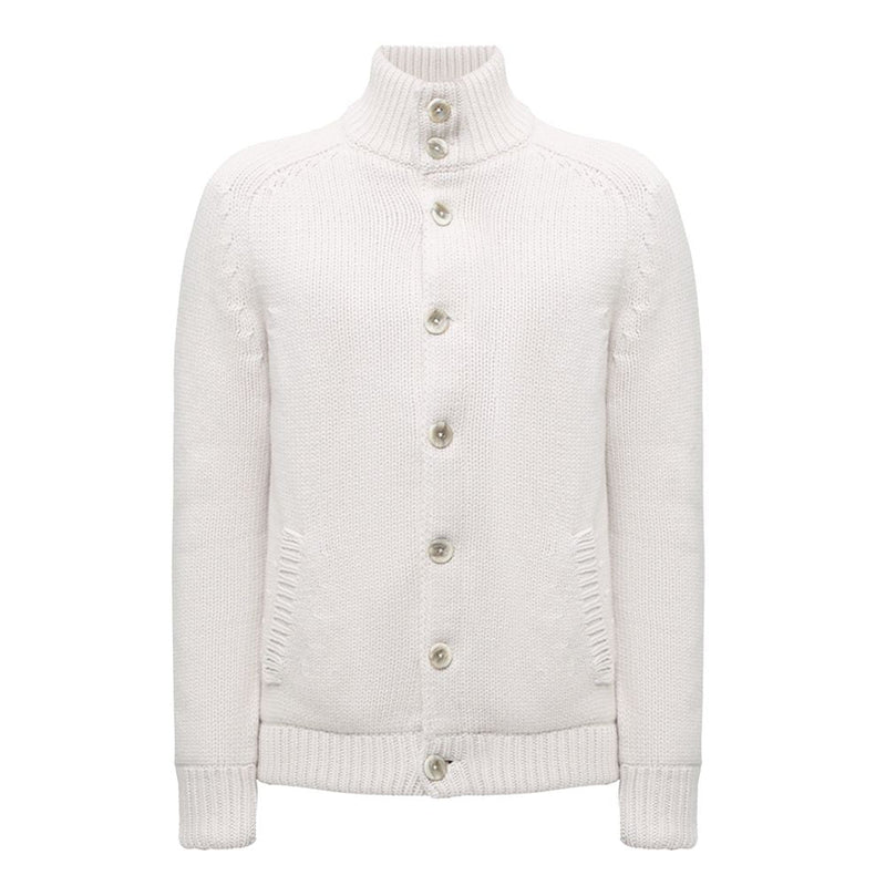 White Wool Jacket Herno