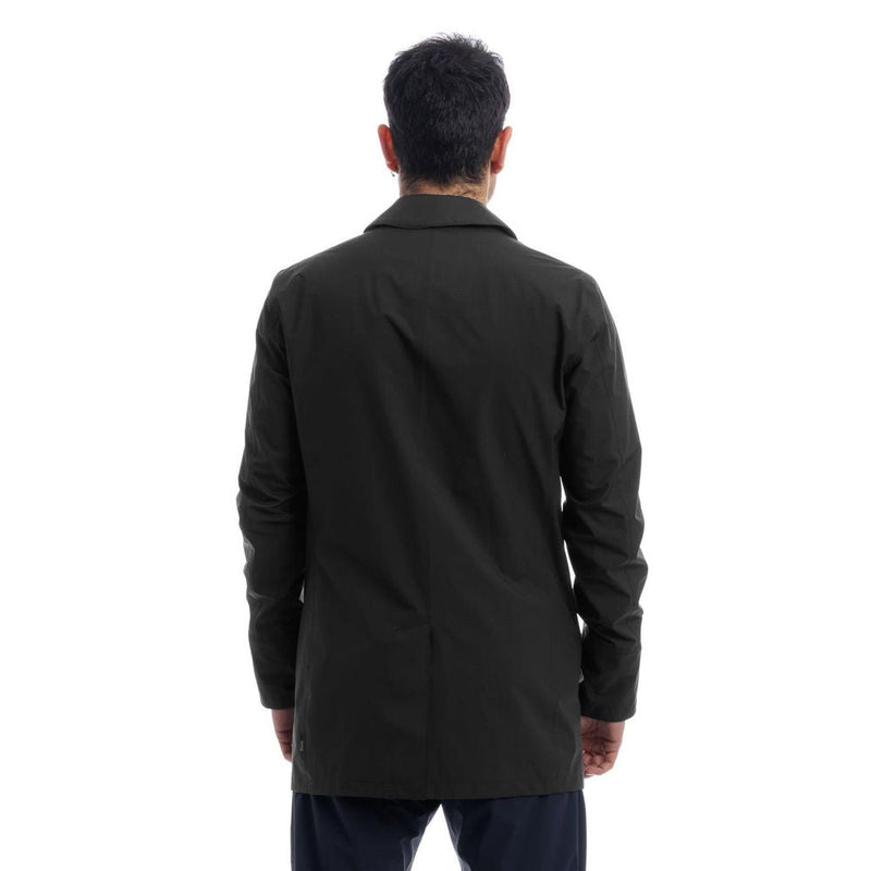 Black Polyester Jacket Herno