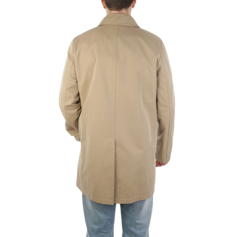 Beige Cotton Jacket Aquascutum