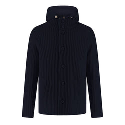 Blue Wool Jacket Herno