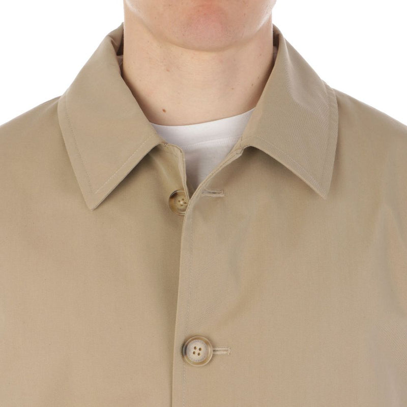 Beige Cotton Jacket Aquascutum
