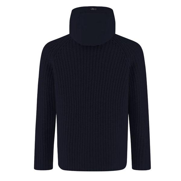 Blue Wool Jacket Herno