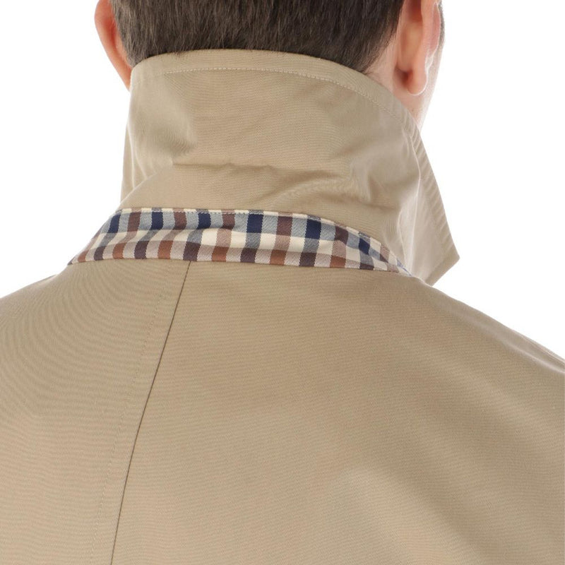 Beige Cotton Jacket Aquascutum