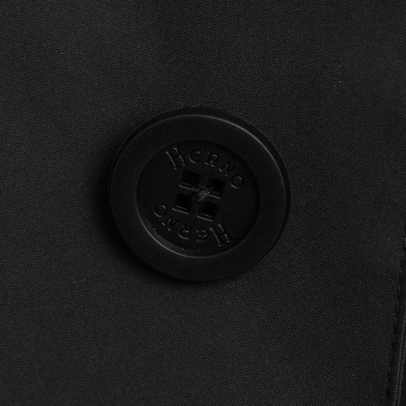 Black Polyester Jacket Herno