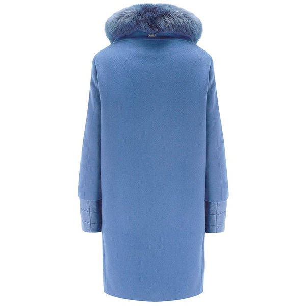 Blue Cashmere Jackets & Coat Herno