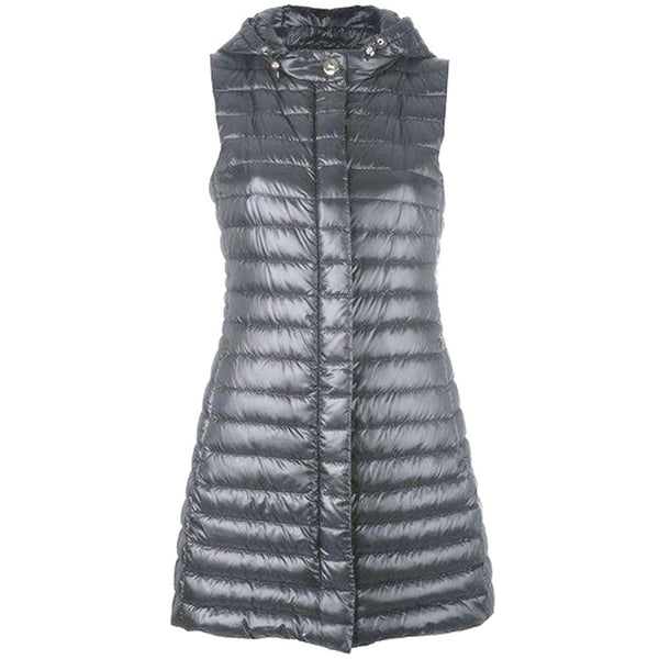 Gray Nylon Jackets & Coat Herno