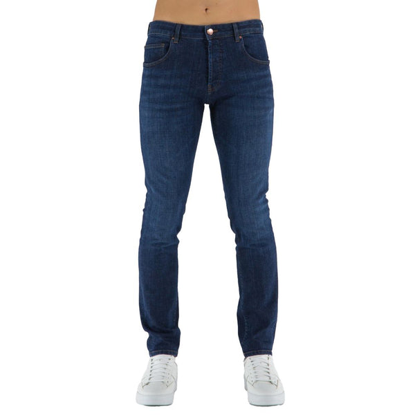 Blue Cotton Jeans & Pant Don The Fuller