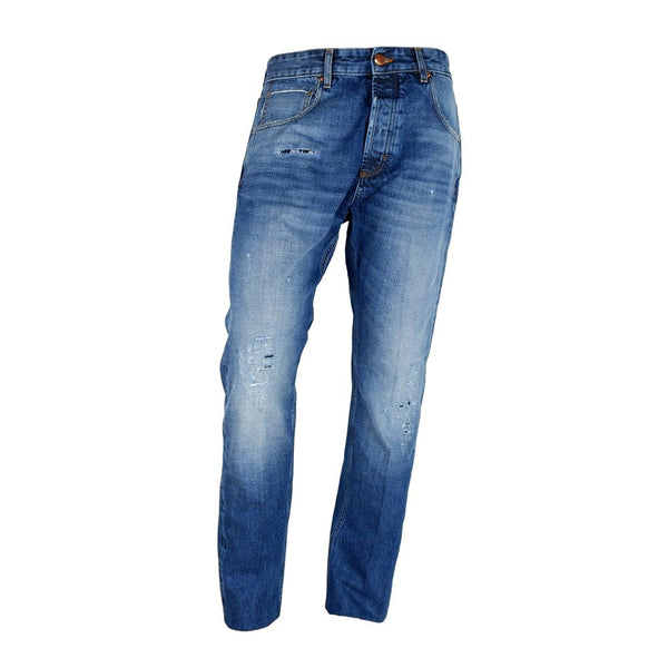 Blue Cotton Jeans & Pant Don The Fuller