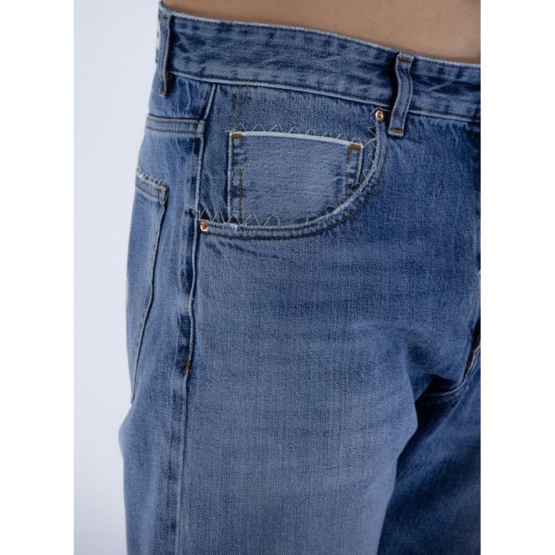 Blue Cotton Jeans & Pant Don The Fuller