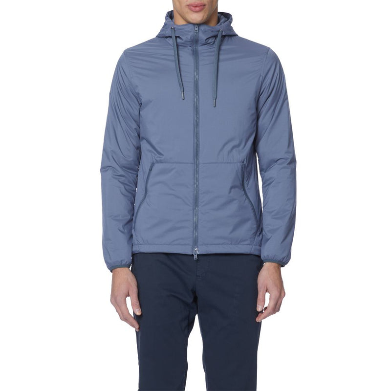 Blue Polyamide Jacket Herno