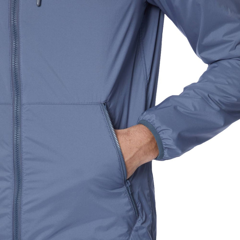 Blue Polyamide Jacket Herno