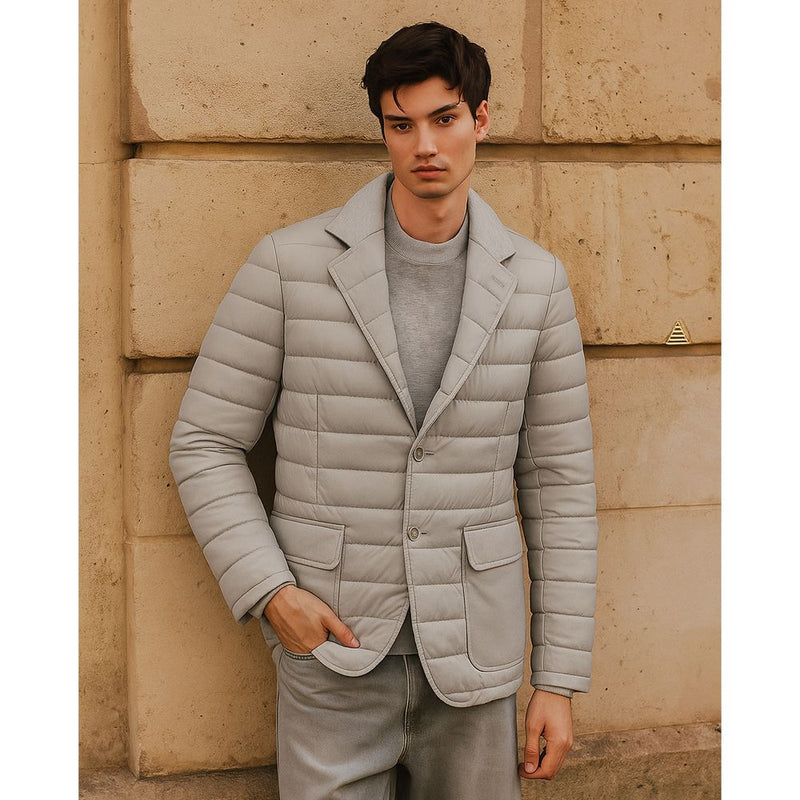 Gray Polyamide Jacket Herno