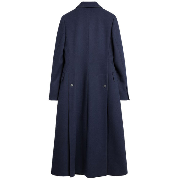 Blue Wool Jackets & Coat Made in Italy