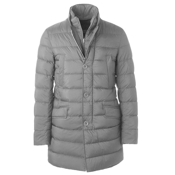 Gray Polyamide Jacket Herno