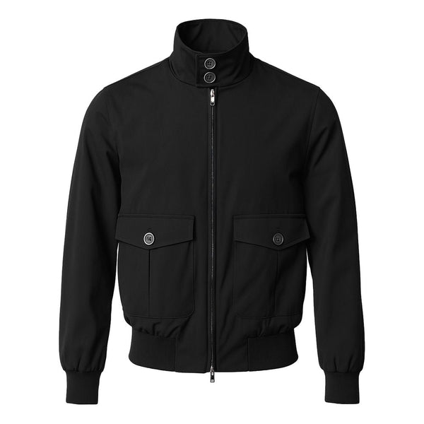 Black Wool Jacket Herno
