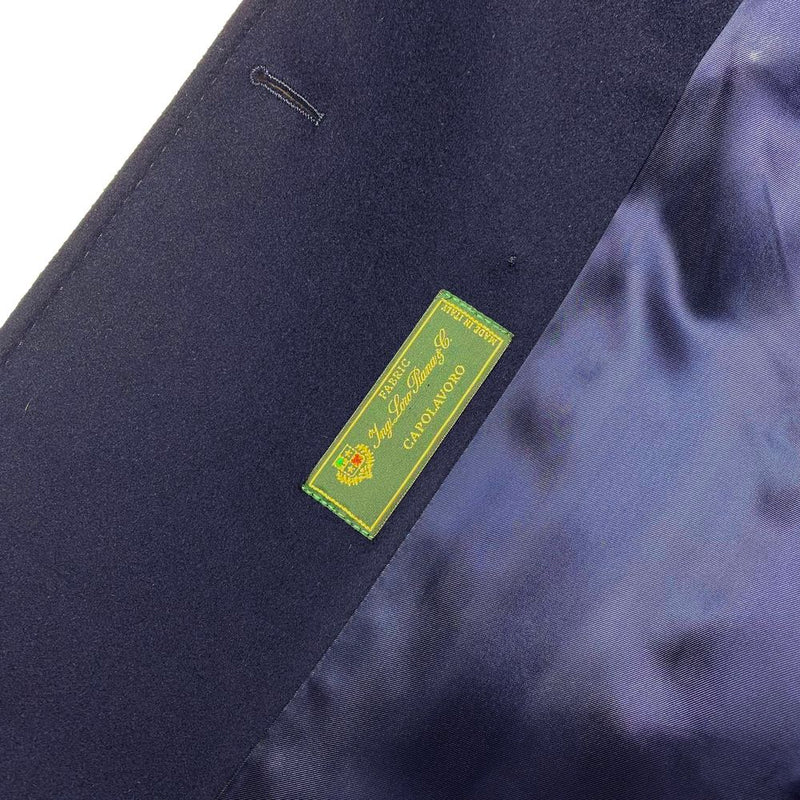 Blue Wool Jackets & Coat Made in Italy