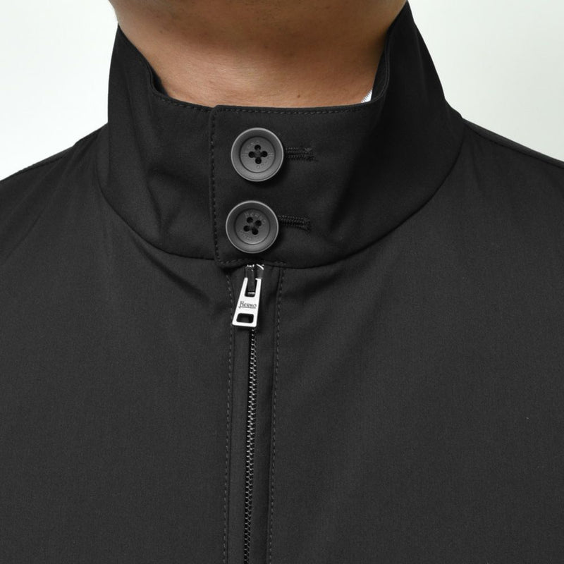 Black Wool Jacket Herno