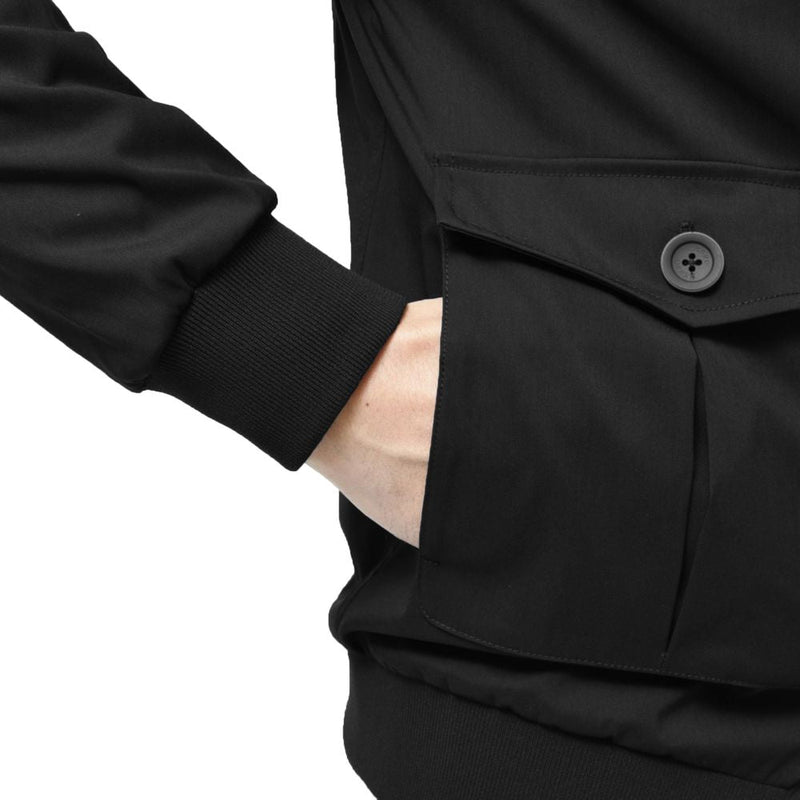 Black Wool Jacket Herno