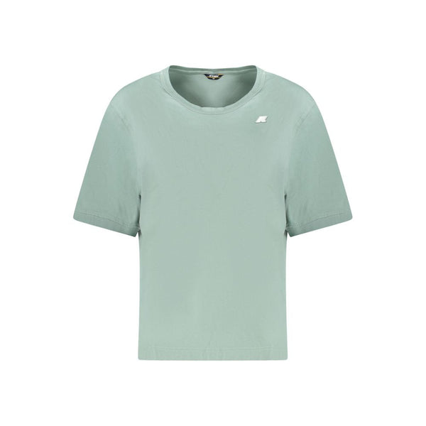 Green Cotton Tops & T-Shirt K-WAY
