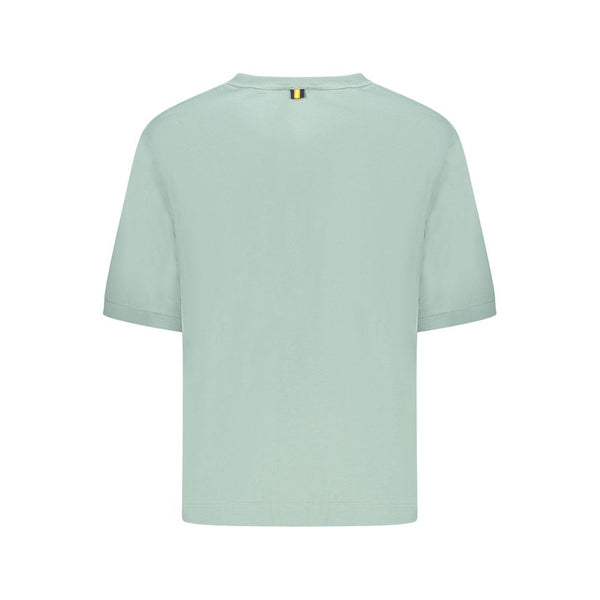 Green Cotton Tops & T-Shirt K-WAY
