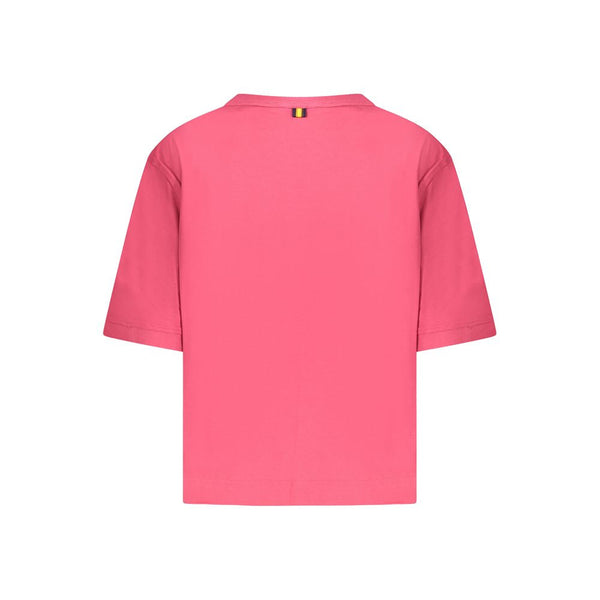 Pink Cotton Tops & T-Shirt K-WAY